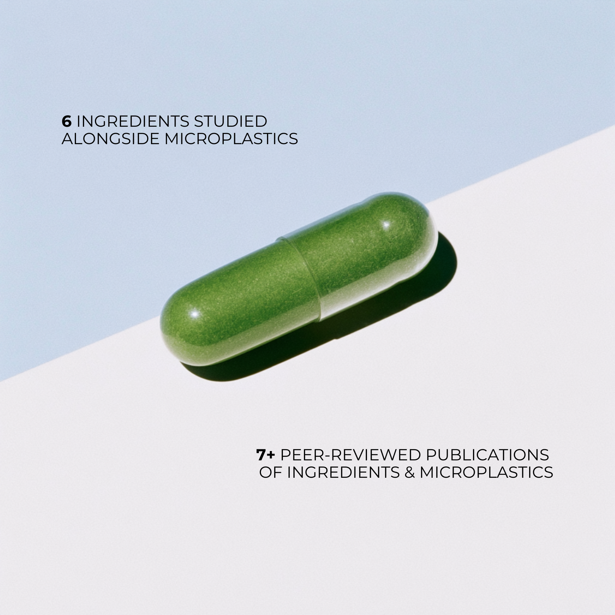 Single Deplasto microplastic defense supplement pill