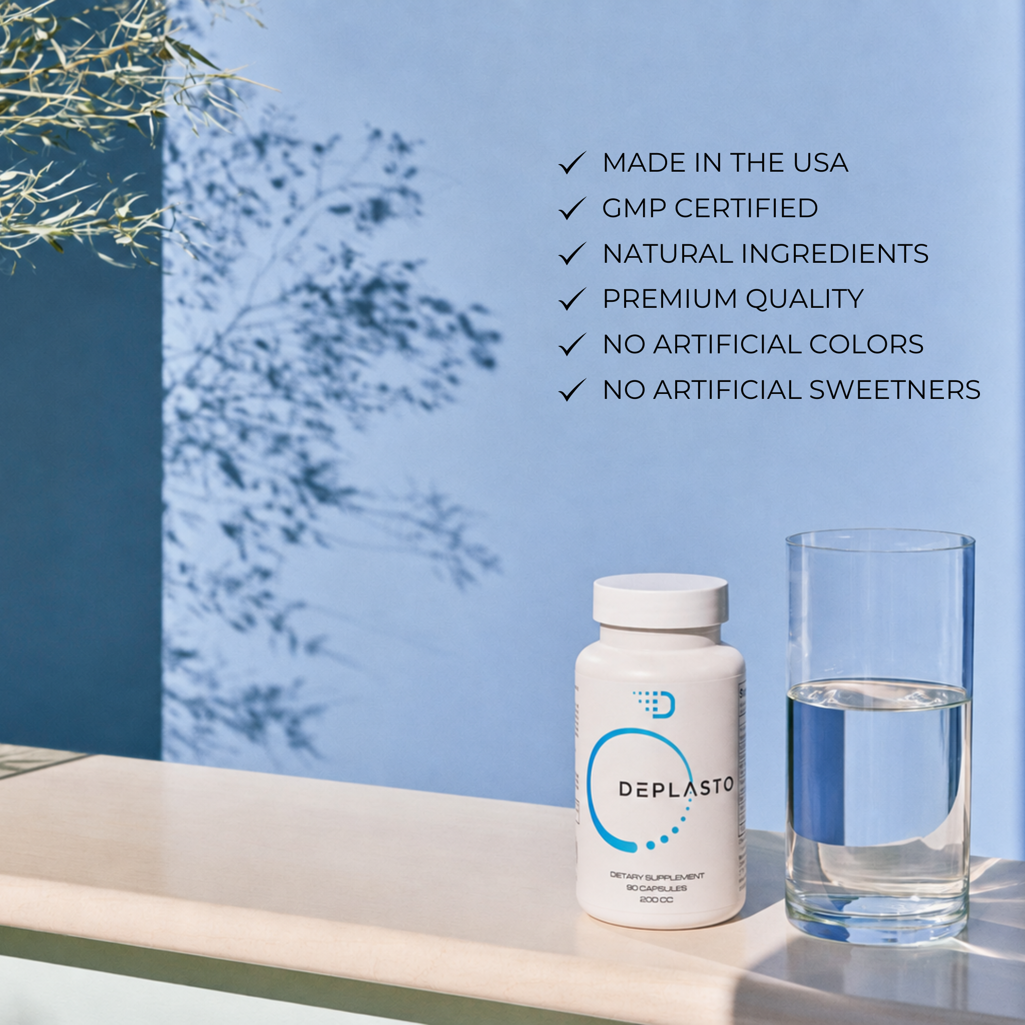 Deplasto microplastic defense supplement premium quality manufacturing